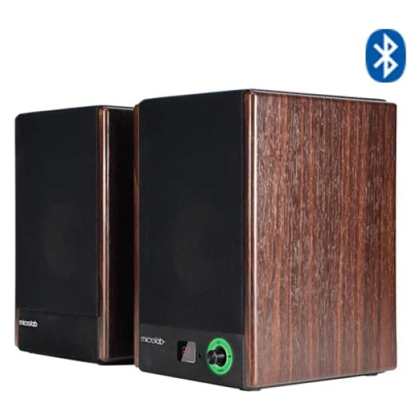 Microlab SOLO5 zvučnici 2.0 - drveni, 90W RMS, Bluetooth, Optical, 2x RCA
