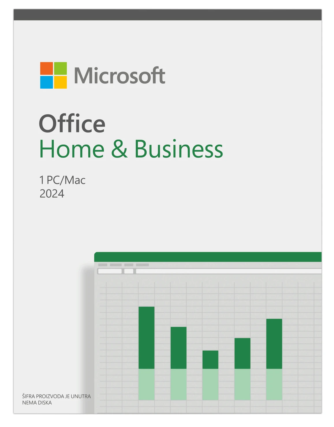 Microsoft Office Home and Business 2024 English Central/Eastern Euro Only Mdls
