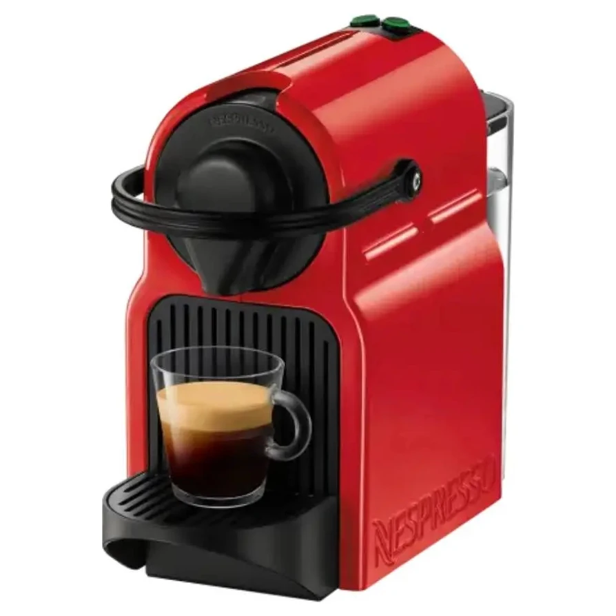 Nespresso Inissia Ruby red espresso aparat za kafu sa kapsulama