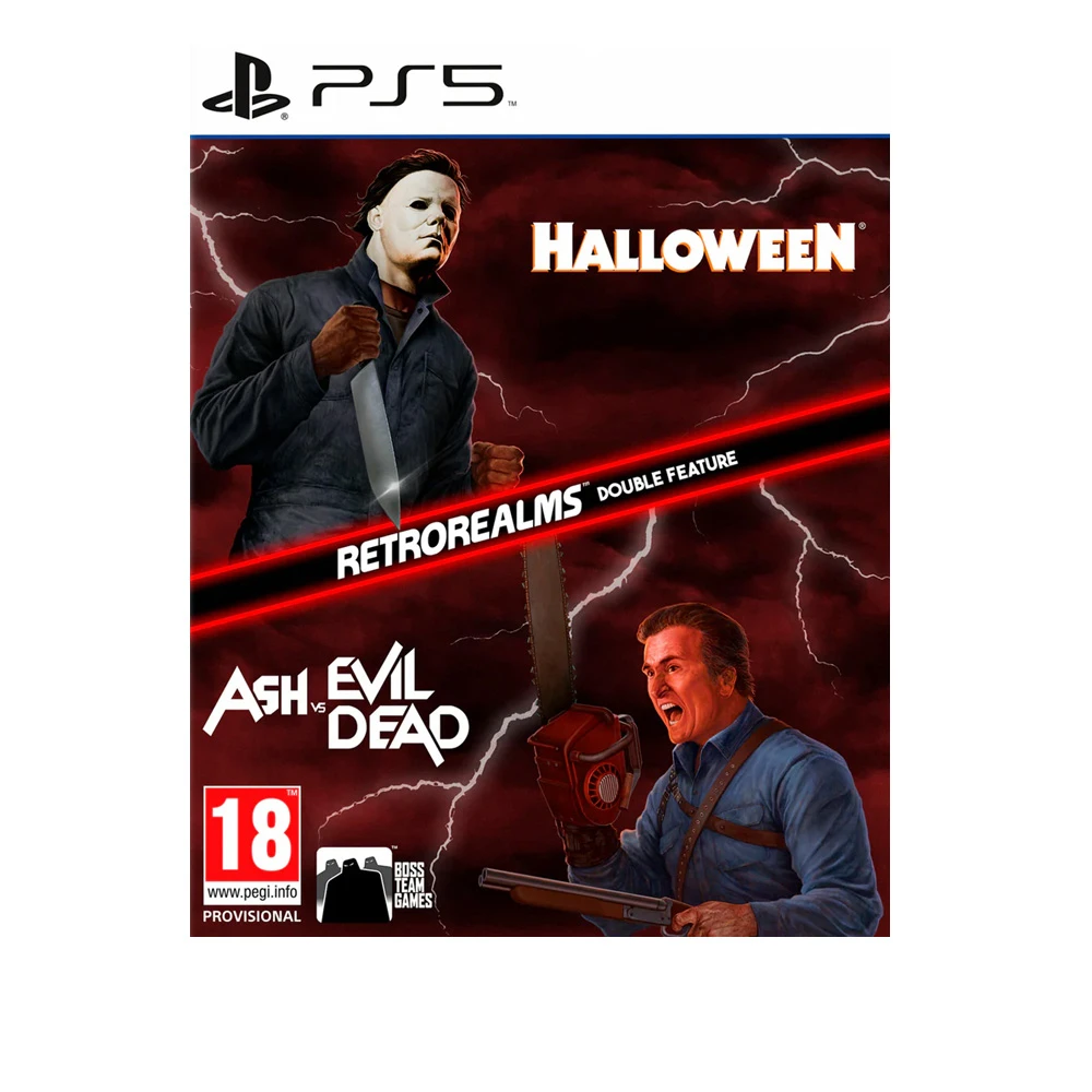 Nighthawk Interactive (PS5) Halloween and Ash vs Evil Dead RetroRealms Double Feature igrica
