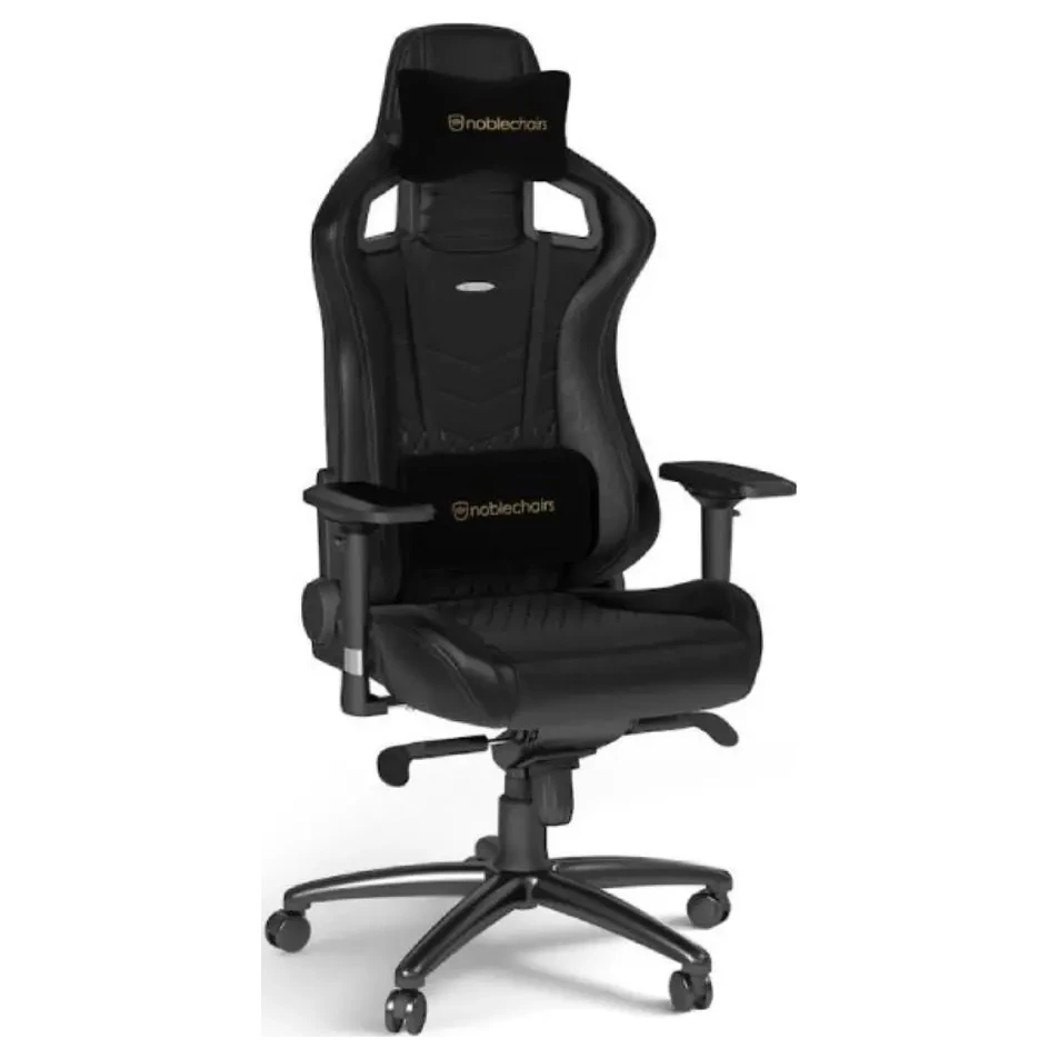 Noblechairs Epic Real Leather gejmerska stolica crna
