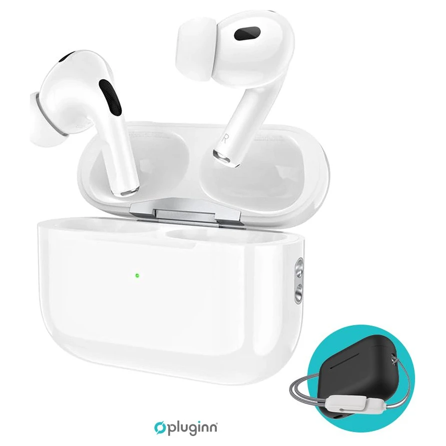 Pluginn Airbuds Pro bluetooth bubice bele