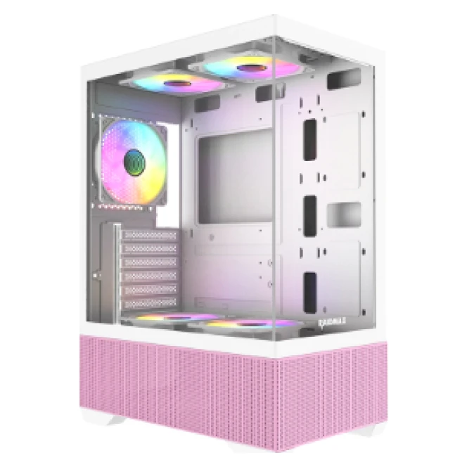Raidmax Infinita I802 Air Glass pink