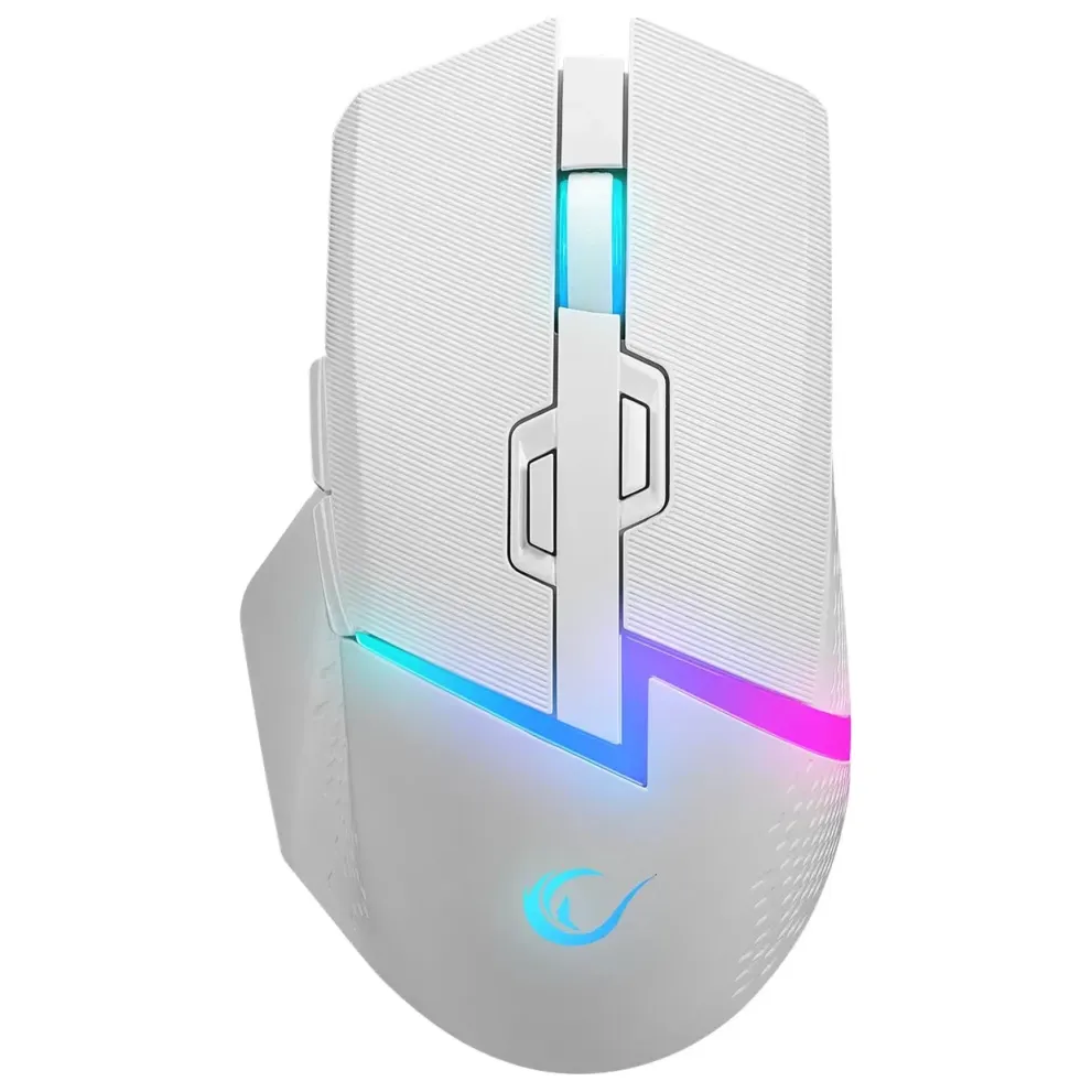 Rampage MIS - gejming miš, RGB, beli