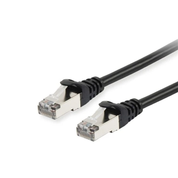 Red PATCH CORD (LAN) cat6A SFTP 2M crni