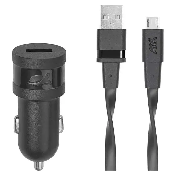 Rivacase punjač za auto VA4211-BK oprema za mob. telefon - 1xUSB, 1A, crni