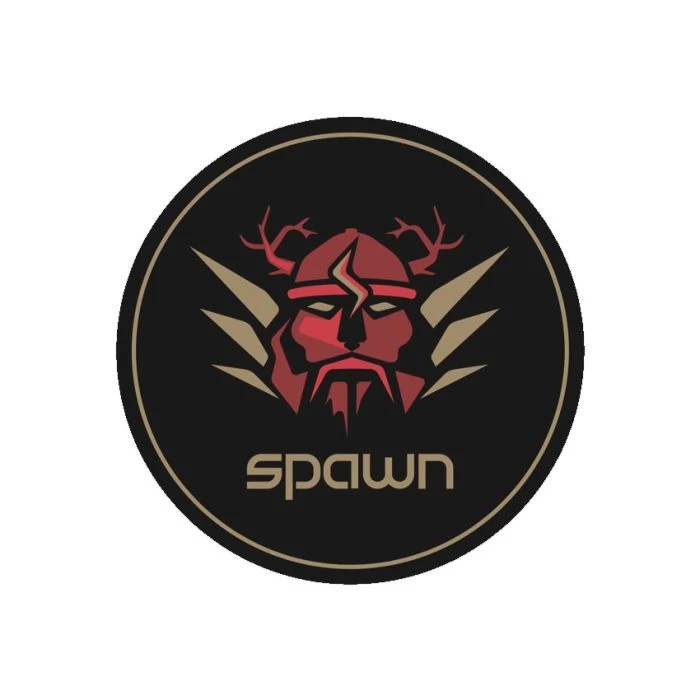 Spawn Perun podloga za stolicu mat crna