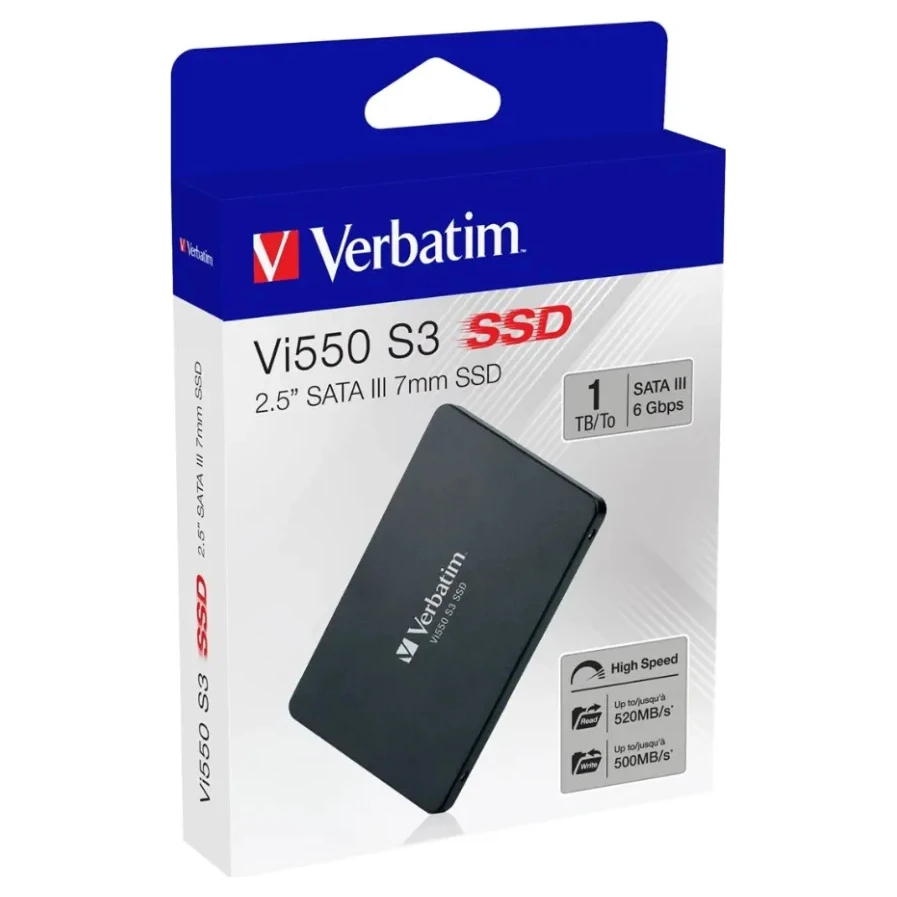 Verbatim 1TB 2.5" SATA Vi550 S3 SSD disk