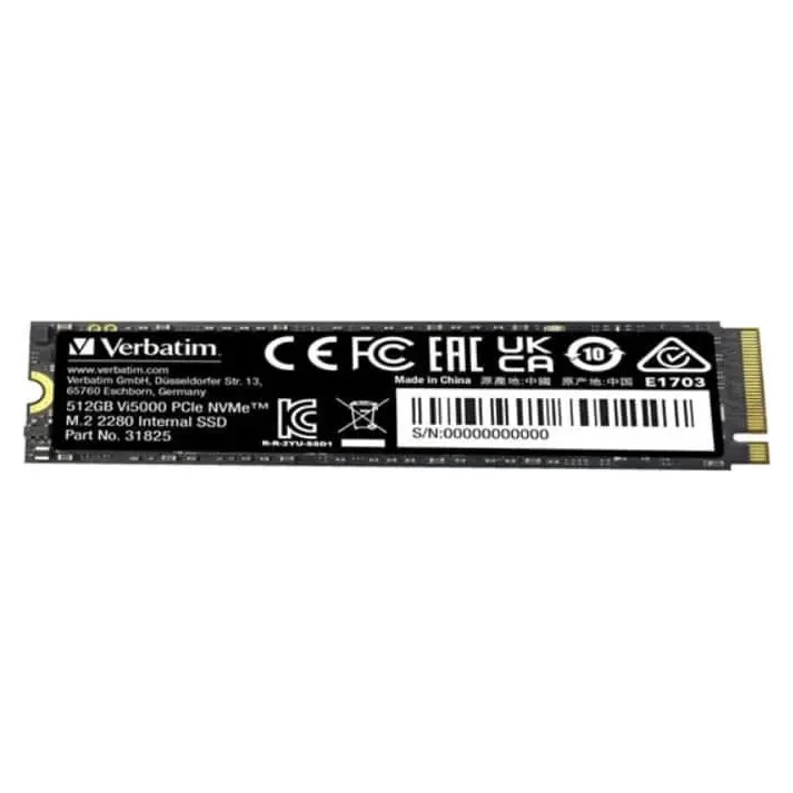 Verbatim 512GB M.2 NVMe Vi3000 SSD disk