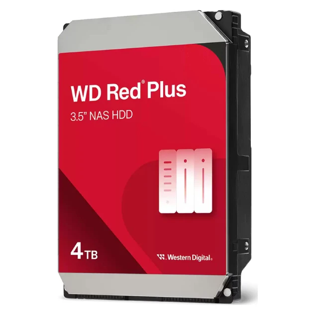 Western Digital 4TB 3.5" Red Plus WD40EFZZ Hard Disk