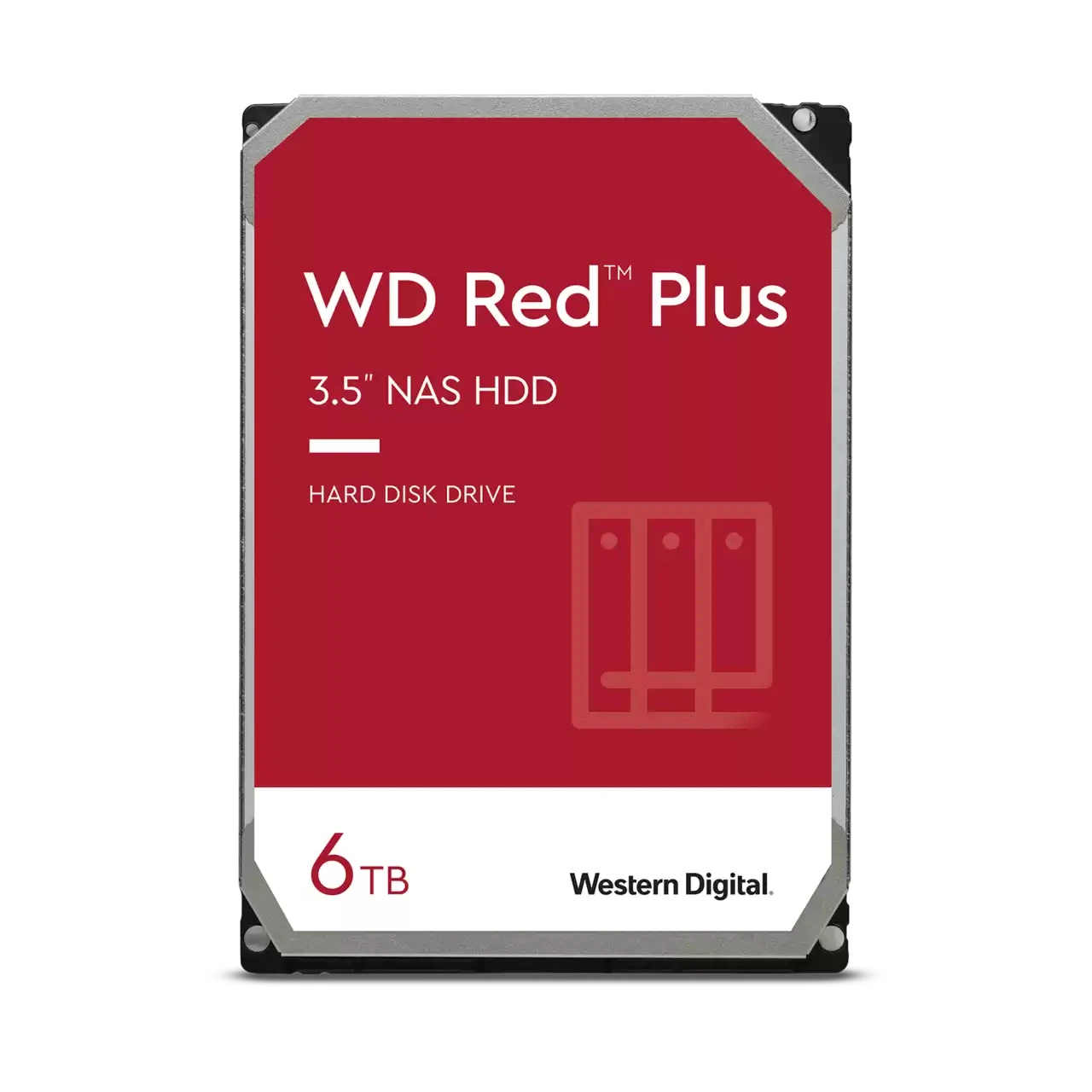 Western Digital 6TB 3.5" SATA III Red Plus (WD60EFPX) hard disk