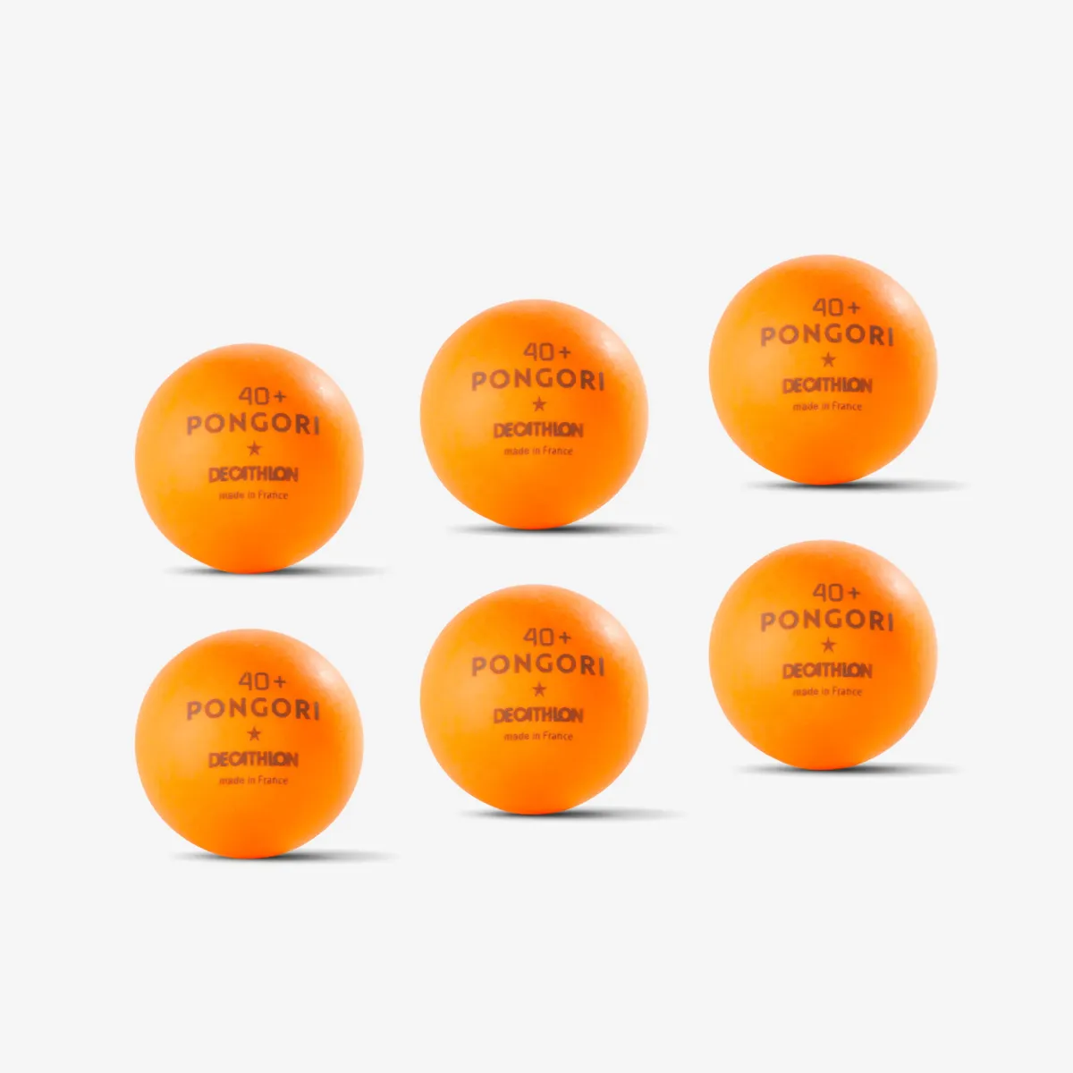 Loptice za stoni tenis TTB 100 1* 40+ (6 kom.)