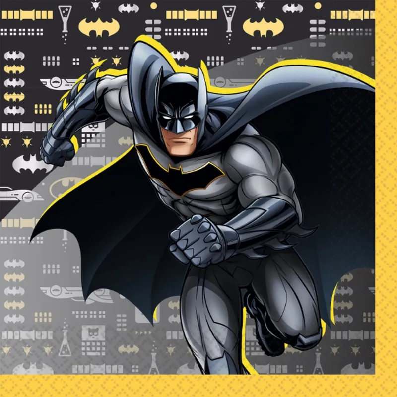 AMSCAN SALVETE BATMAN 16 KOM