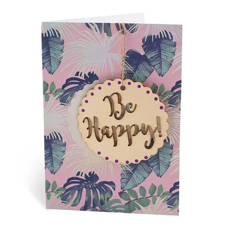 CESTITKA Woodstock BE HAPPY