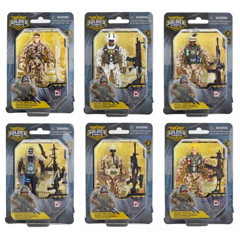 CHAP MAI SOLDIER FORCE HEROJI CASTI PDQ SET
