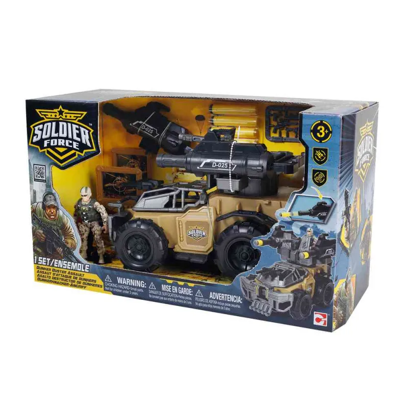 CHAP MAI SOLDIER FORCE NAPAD NA BUNKER IZ ZASEDE PLAYSET