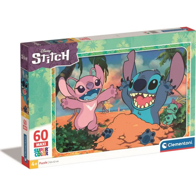 CLEMENTONI PUZZLE 60 MAXI DISNEY STITCH