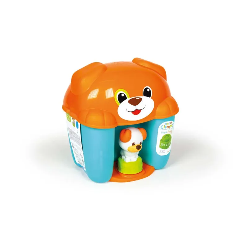 CLEMMY DOG PUPPY SET PLAVI