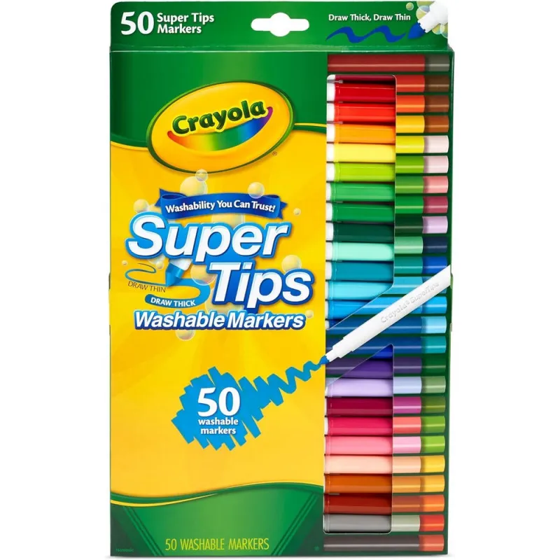 CRAYOLA FLOMASTERI 50 KOM