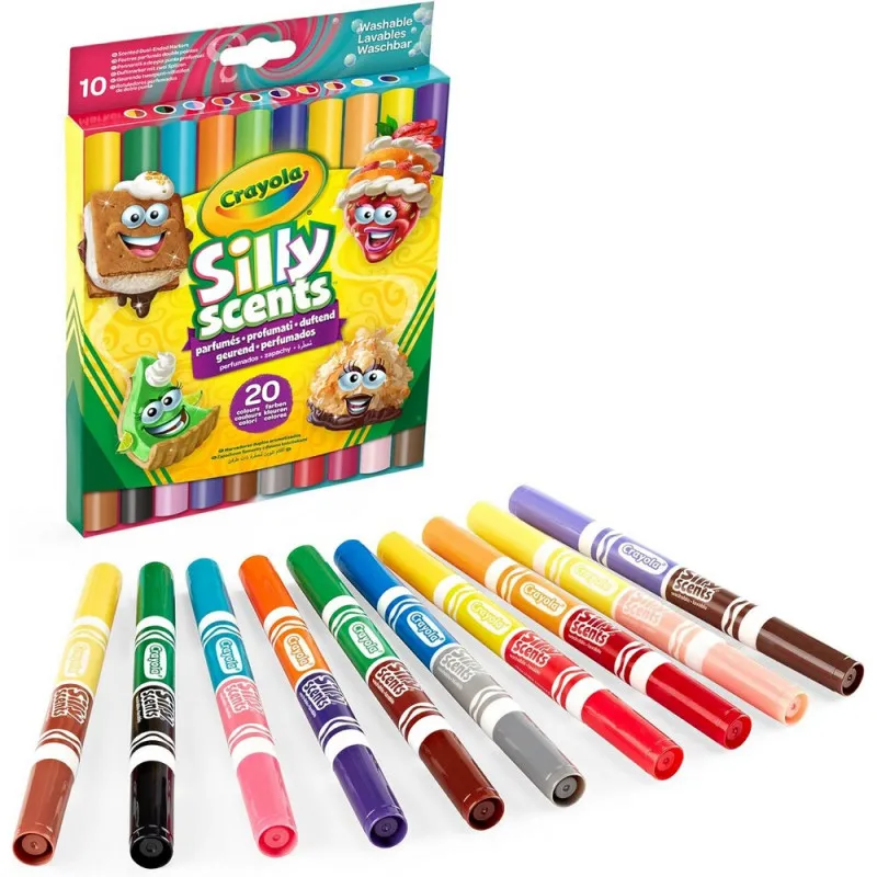 CRAYOLA FLOMASTERI DVOSTRANI 10 KOM
