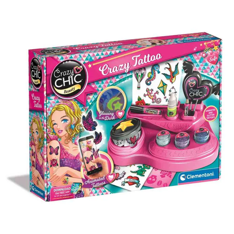 CRAZY CHIC CRAZY TATTOO SET
