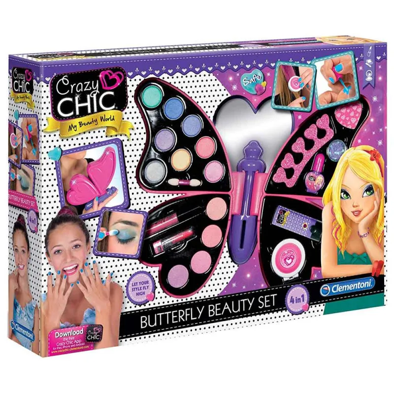 CRAZY CHIC  LEPTIR SET SMINKE