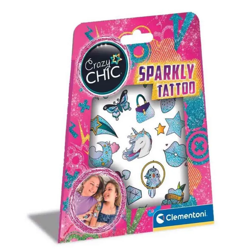 CRAZY CHIC SPARKLY TATTOO SET