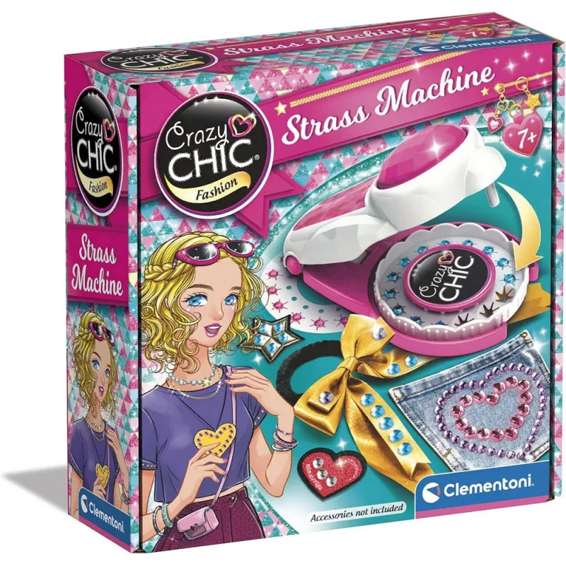 CRAZY CHIC STRASS MASINA SET