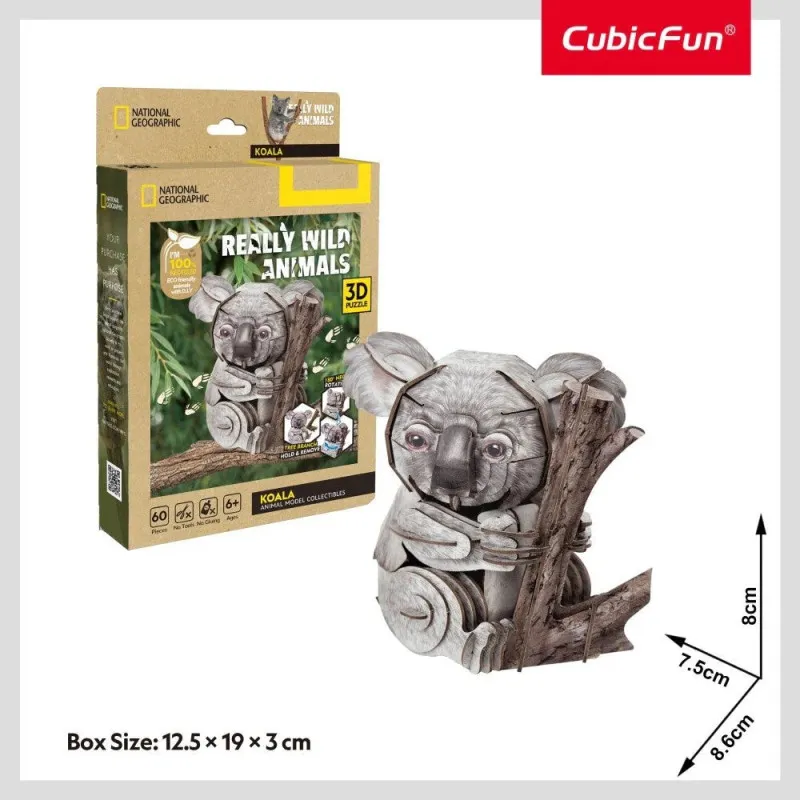 CUBIC FUN PUZZLE KOALA DS1176H