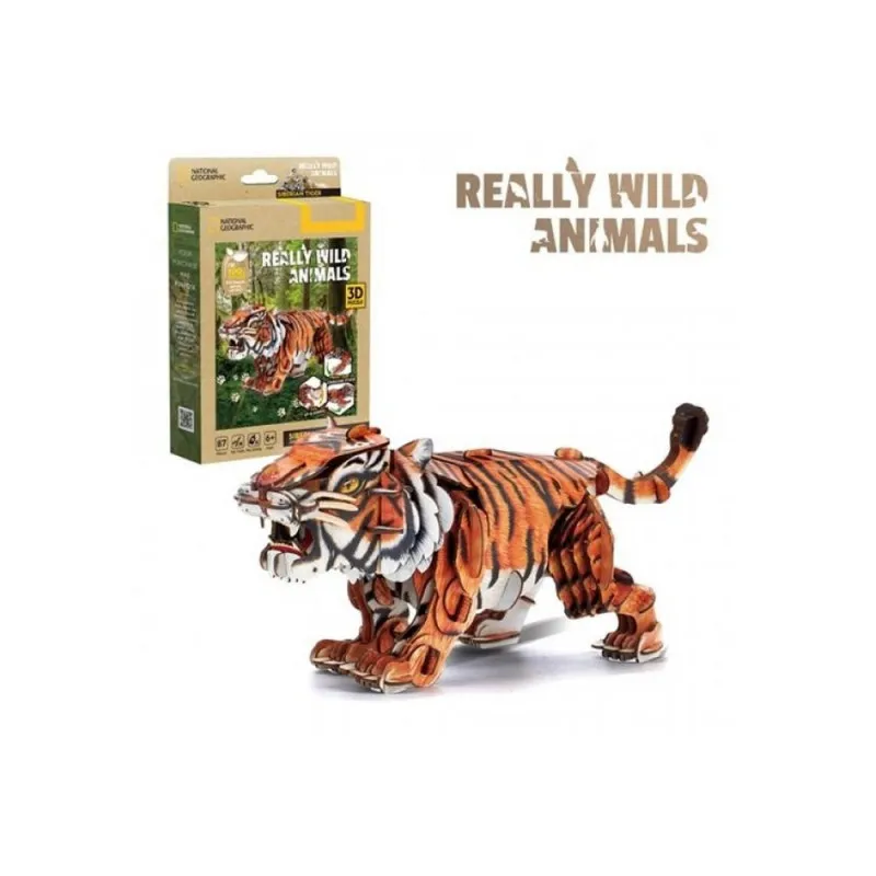 CUBIC FUN PUZZLE SIBERIAN TIGER DS1179H