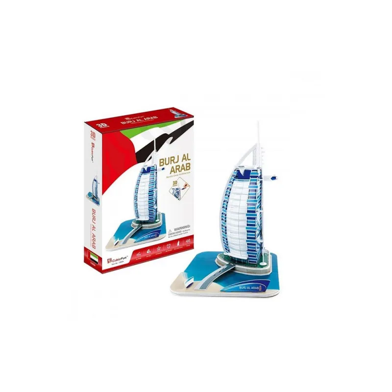 CUBICFUN PUZZLE BURJ AL ARAB C065h