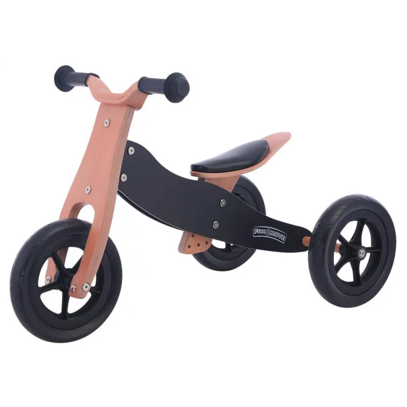 FREEON FREE 2 MOVE TRICIKL 2U1 CRNI