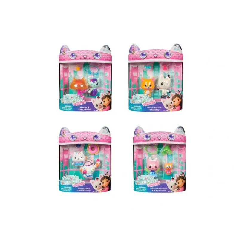 GABBYS DOLLHOUSE 2 FIGURE MOVIE ASST