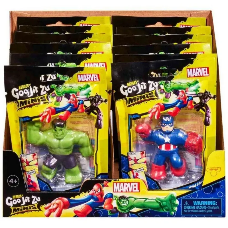 GOO JIT ZU HERO MARVEL MINI  SLIMLINE ASST