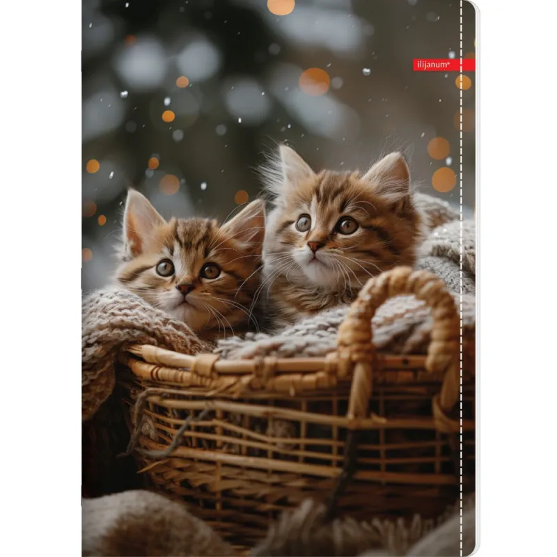 ILIJANUM SVESKA A4 CISTA 52L PETS