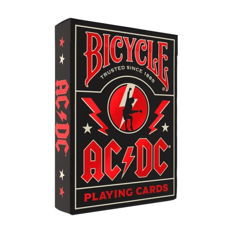 KARTE BICYCLE CREATIVES - AC/DC - PLAYING CARDS