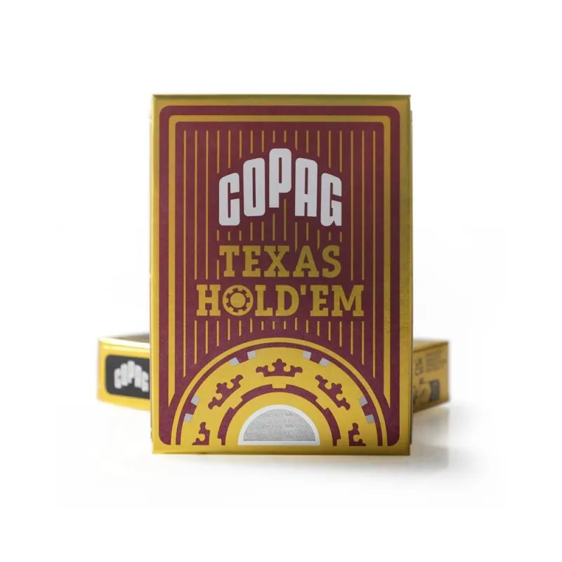 KARTE COPAG - POKER GOLD - JUMBO - RED