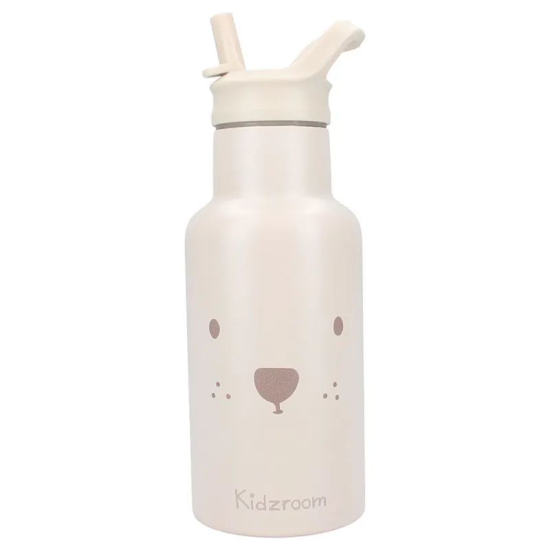 KIDZROOM TERMOS BEARY EXCITED BEIGE 350ML