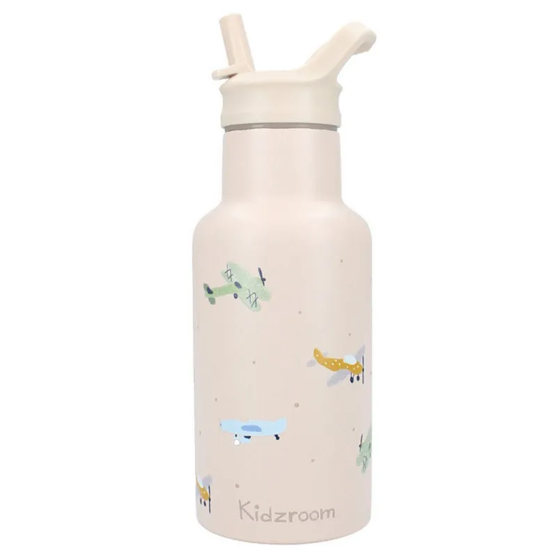 KIDZROOM TERMOS SMALL TALK BEIGE 350ML
