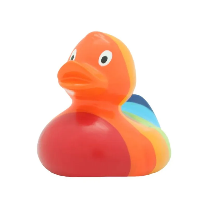 LILALU PATKICA - RAINBOW - RUBBER DUCK 9CM