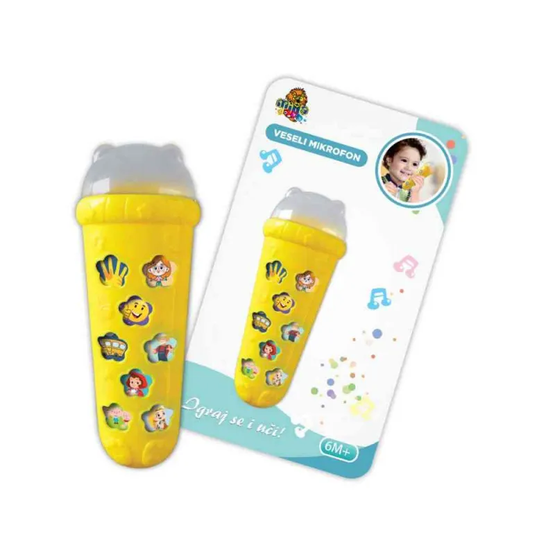 MILLA TOYS VESELI MIKROFON