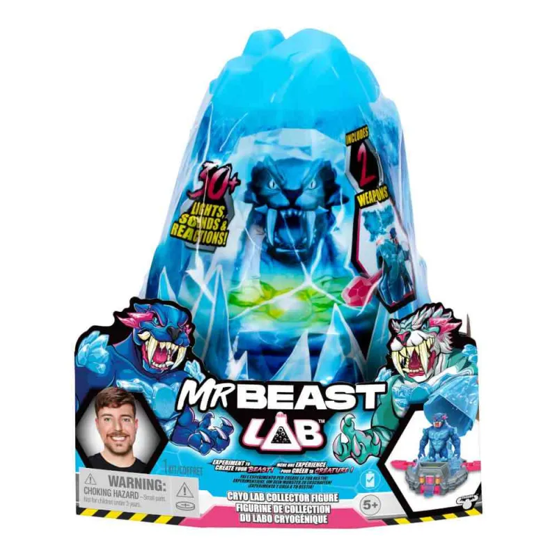 MRBEAST LAB SINGLE PK CRYO LAB COLLECTOR FIGURE EXCLUSIVE