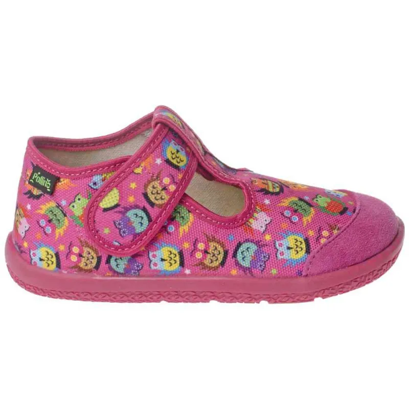 POLLINO PATOFNA OWL PINK