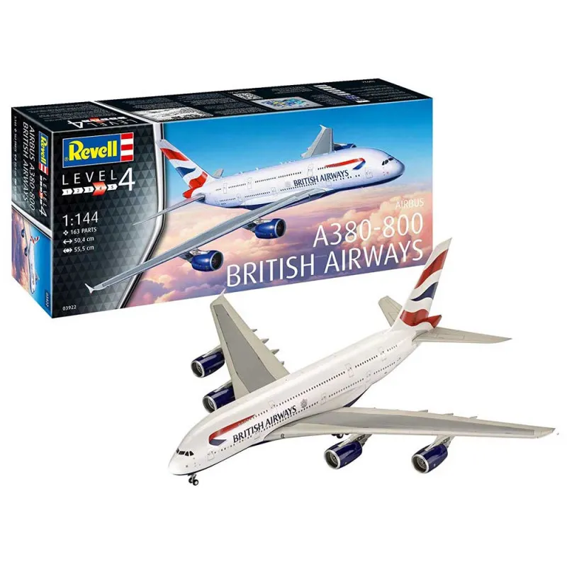 REVELL MAKETA A380-800 BRITISH AIRWAYS