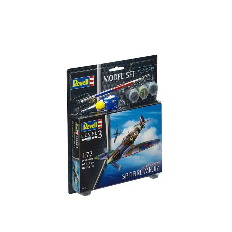 REVELL MAKETA MODEL SET SPITFIRE MK.IIA