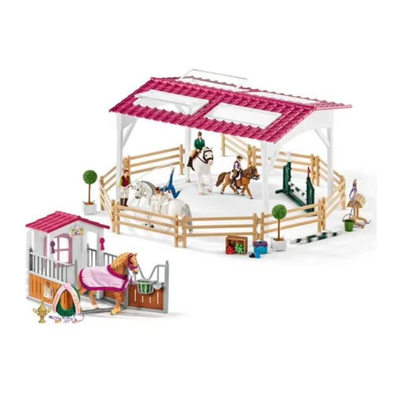 SCHLEICH SET SA ARENOM ZA JAHANJE I STALOM
