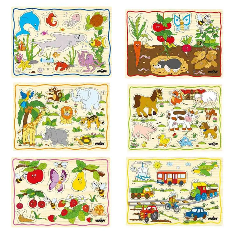 WOODY PUZZLE 12 KOMADA