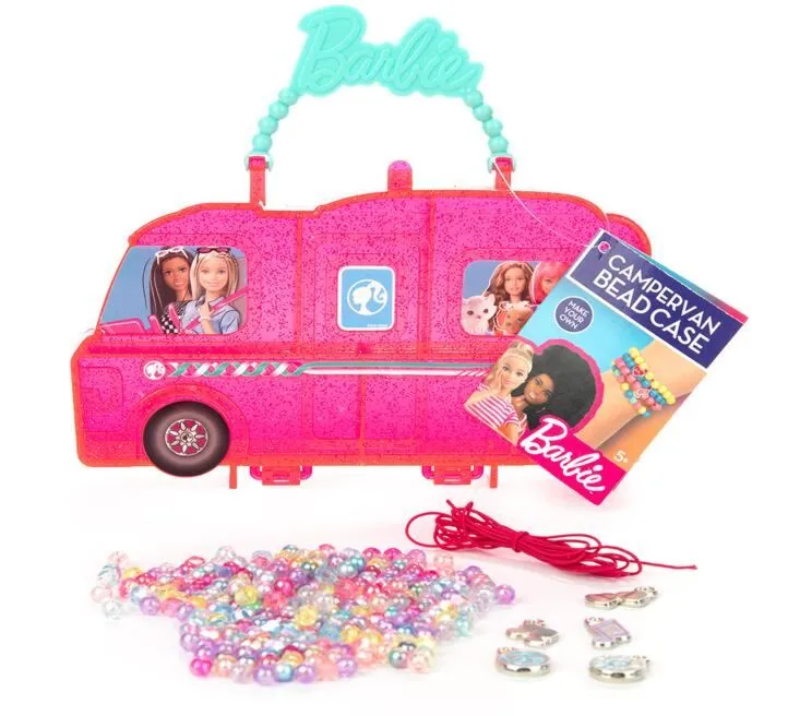 BARBIE Igračka Barbie autobus sa perlicama