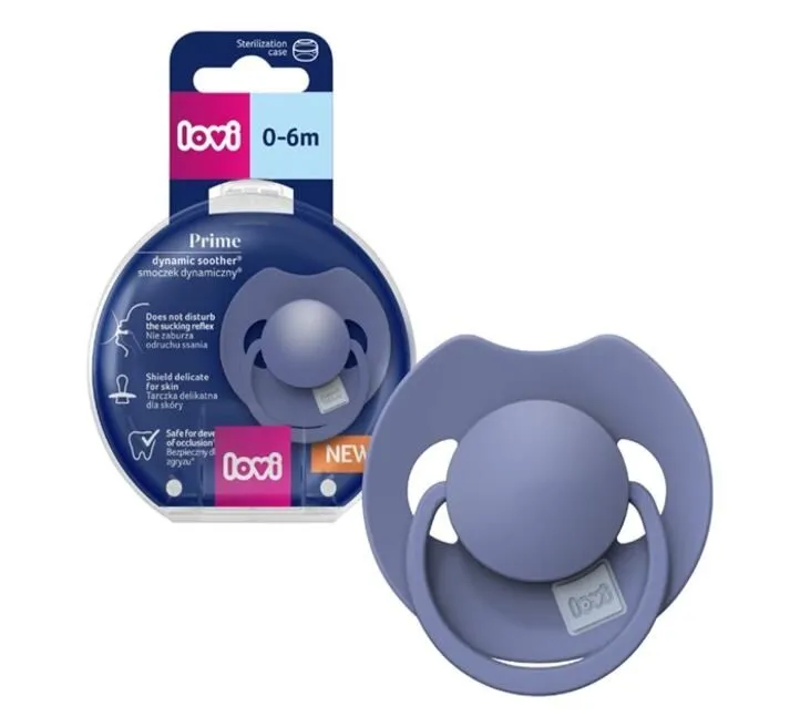 LOVI PRIME SILICONE DYNAMIC VARALICA 0-6M 1KOM - BLUE 34/417