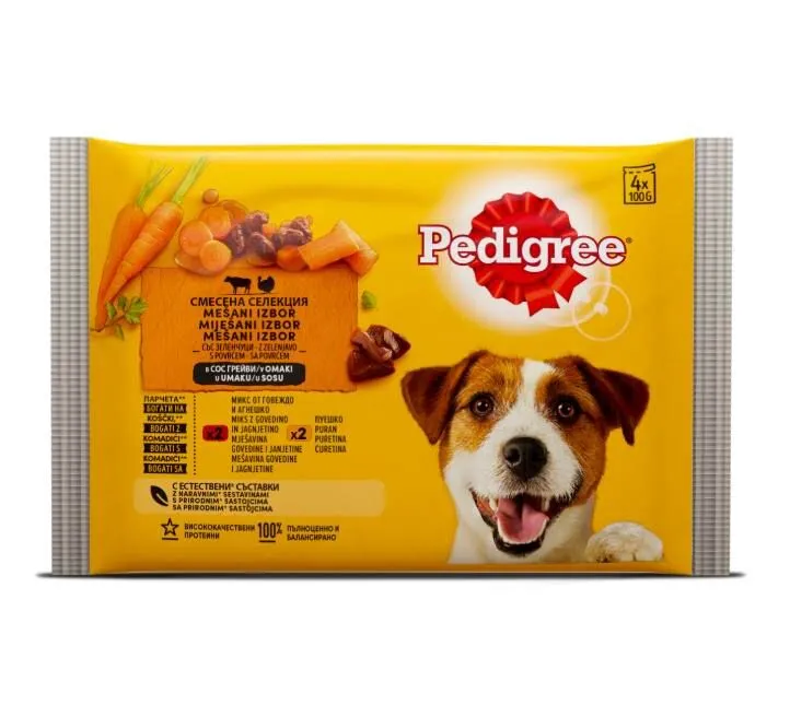 Pedigree Kesice za pse 4 x 100 g